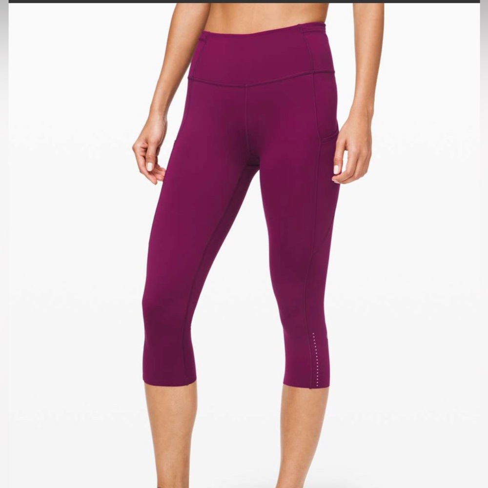Lululemon Fast and Free Crop II 19" *Nulux
Marvel